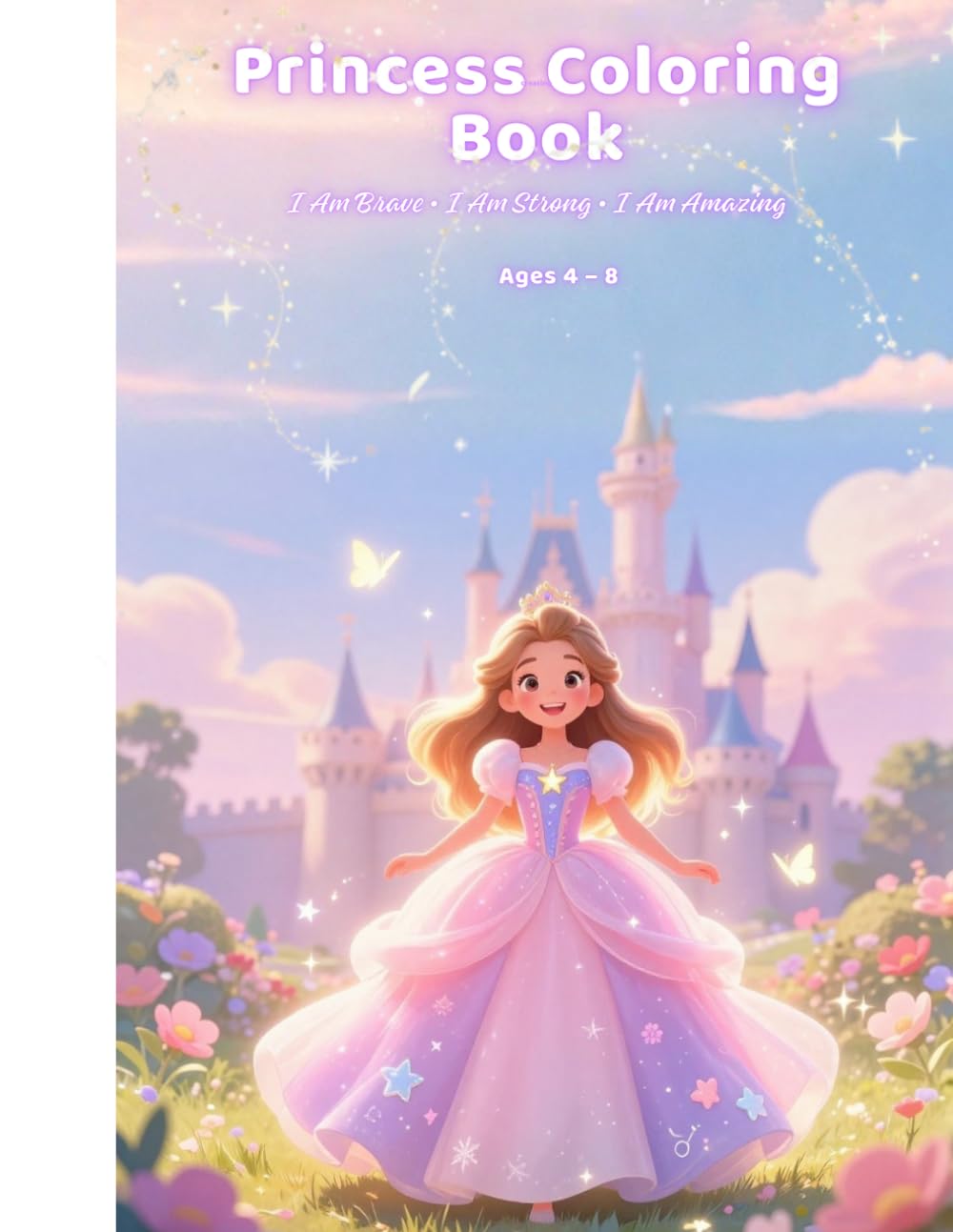 Princes Coloring Book: I Am Brave, Strong & Amazing (I Am Brave & Amazing Series)