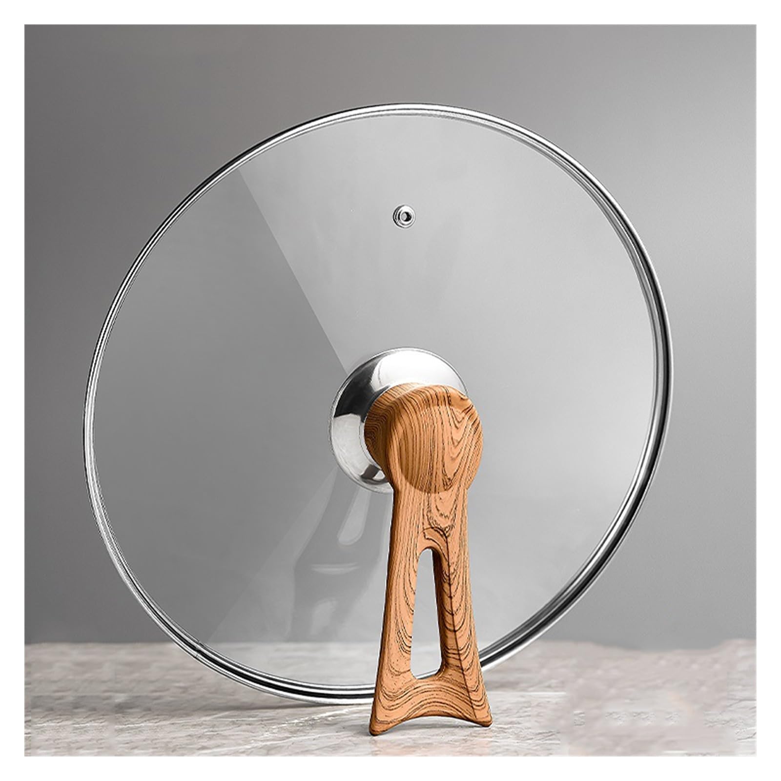 Coperchio universale per padelle, 16-32 cm, coperchio per padelle con manico lungo, coperchio per padelle, coperchio a cupola per cottura, coperchi in vetro per pentole, coperchio di ricambio per pent