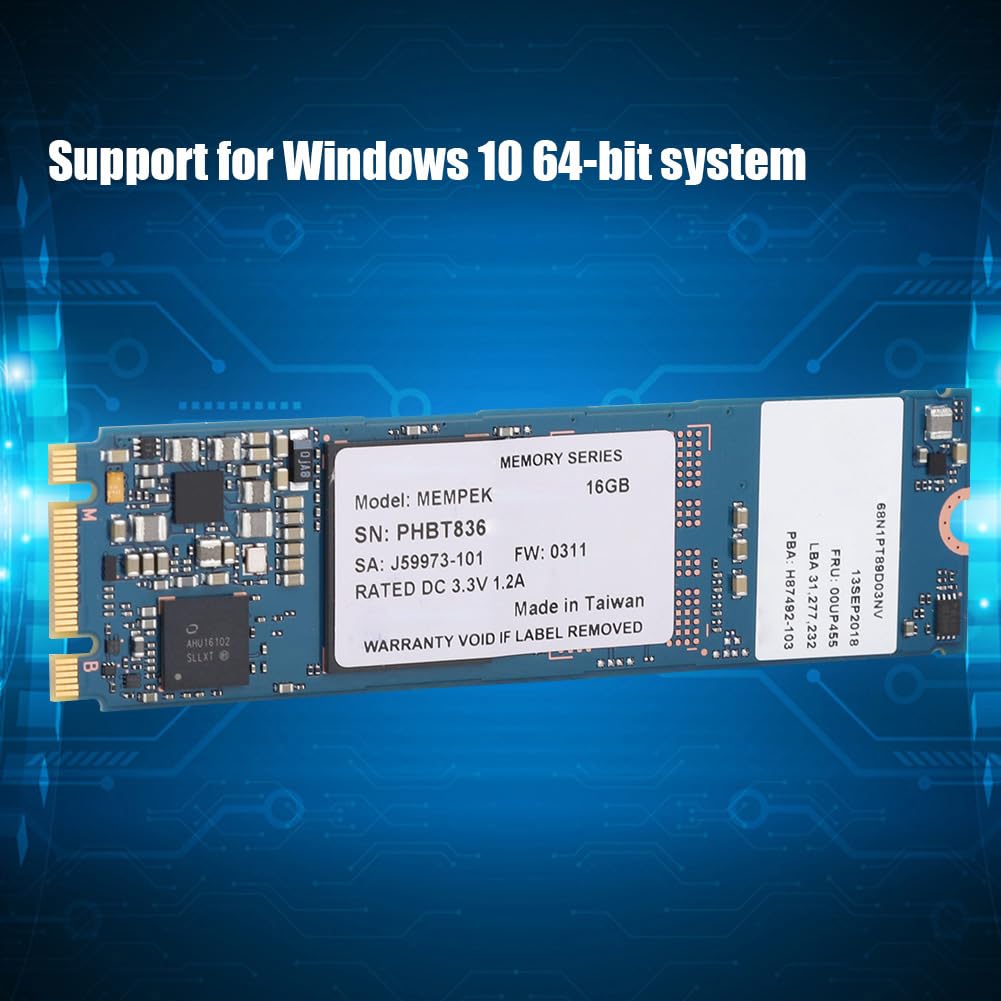 SENECESLI Module de Mémoire Optane 16 Go Stockage Haute Vitesse