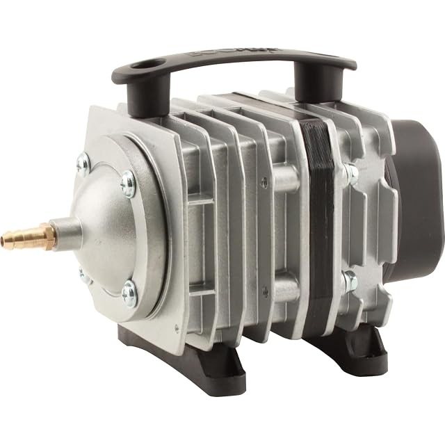 EcoPlus Bomba de aire comercial de 1030 GPH (3900 LPH, 35 W) con 6 válvulas