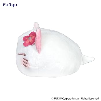 Amazon.com: Furyu Nemuneko Cat (Pink) Pastel Color Plush Toy
