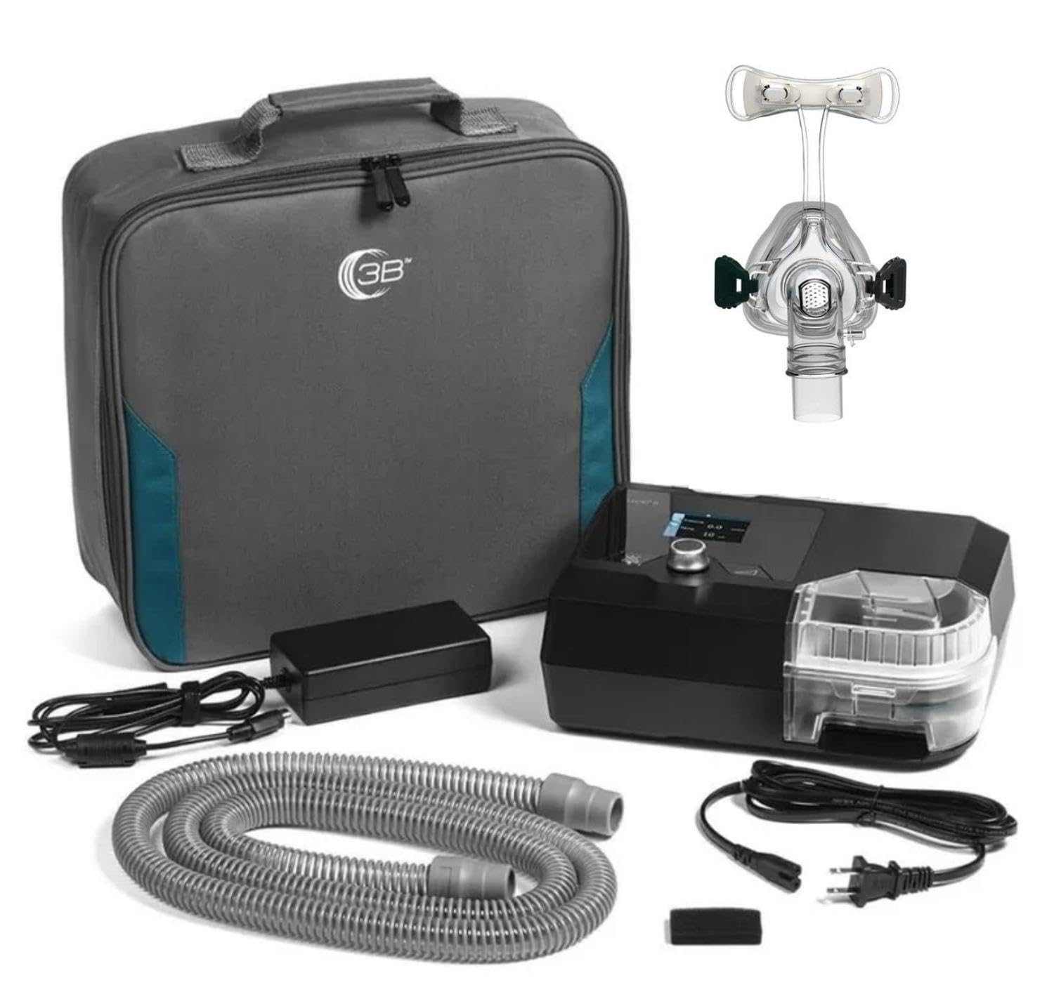 Tentabs BMC G2S A20 auto CPAP machine with humidifier and nasal mask (large) Tentabs BMC G2S A20 auto CPAP machine with humidifier and nasal mask (large)