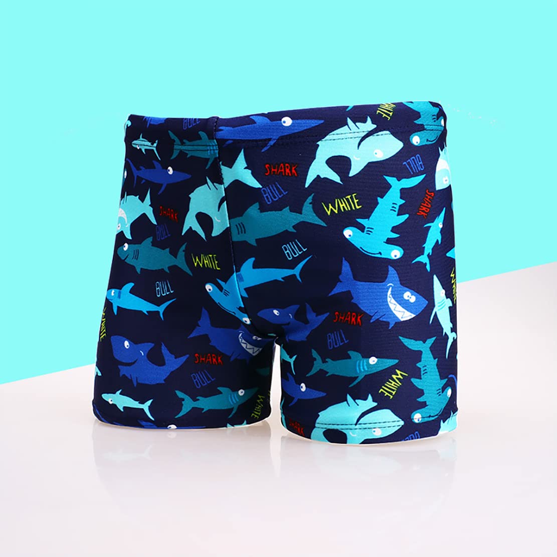 Lot de 2 maillots de bain pour garçons de 1 à 11 ans - Short de bain dinosaure requin