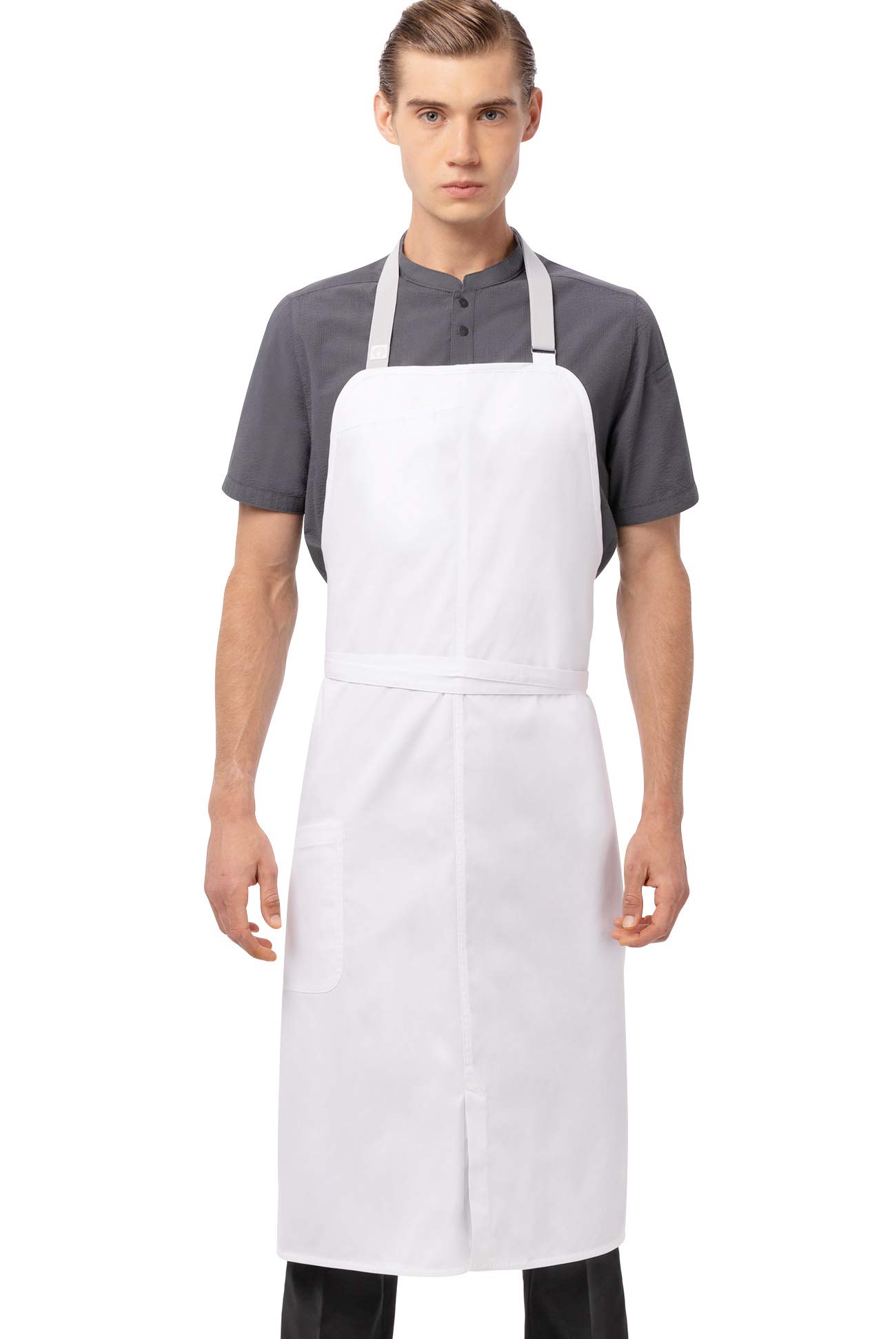 Chef Works Men's Brio Chef's Bib Apron Aprons