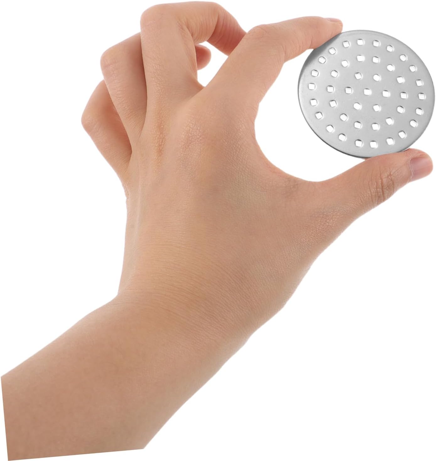 2pcs Handheld Pasta Mold Discs Stainless Steel Adjustable Thickness