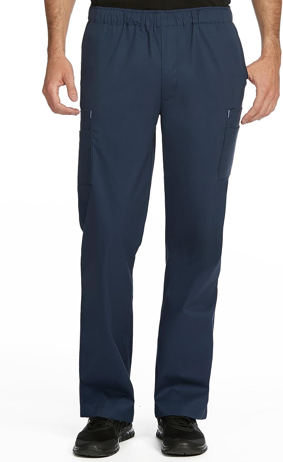 Med Couture Men's 'MC2' Cargo Pocket Scrub Pant, Navy, X-Small