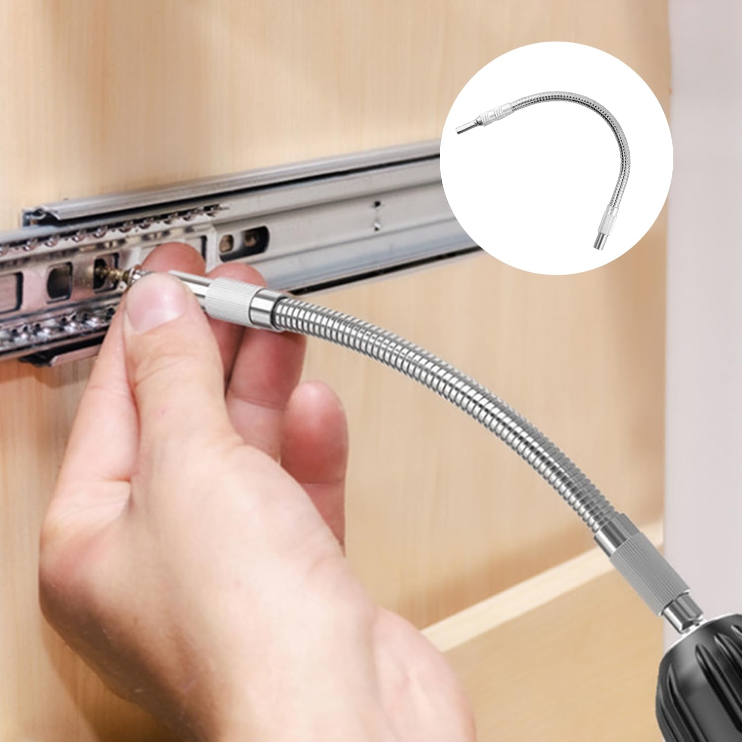 16 Pièces Extracteur Vis, Robustes et Faciles à Utiliser, Extracteur de Vis, Large Gamme D'applications, Kit Extracteur de Vis, pour Enlever les Écrous et Vis Endommagés et Rouillés (noir)