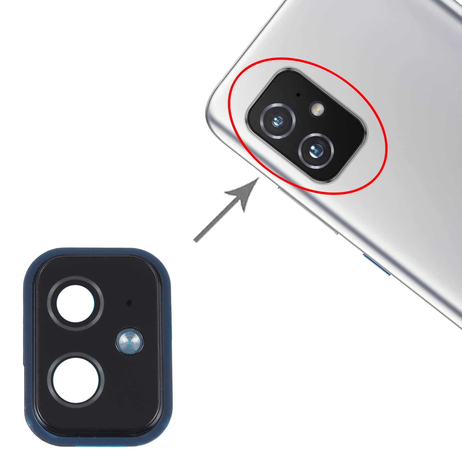 Amazon | 携帯電話の交換部品 for ASUS Zenfone 8 ZS 590KS-2A007EU
