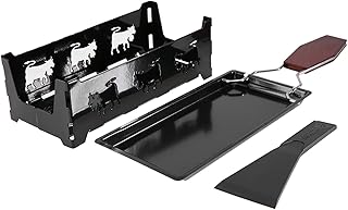 Portable Cheese Raclett,Non Stick Cheese Raclette, Cheese Raclette Set for Enjoyin Cheese Without The Risks Of Burns Or Aidents