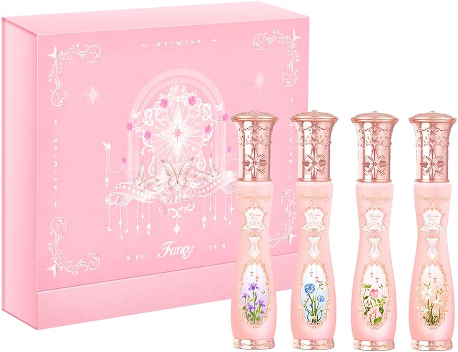 Fancy Only Dream Star 2-in-1 Lip Cream Matte Liquid Lipstick | Long-Lasting, Highly Pigmented Lip Stain | Velvety Lip Makeup for Women & Girls (All-in-One (Set of 4), 2.2g x 4)