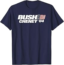 Bush Cheney 2004 Election Campaign Logo T Shirt T-Shirt
