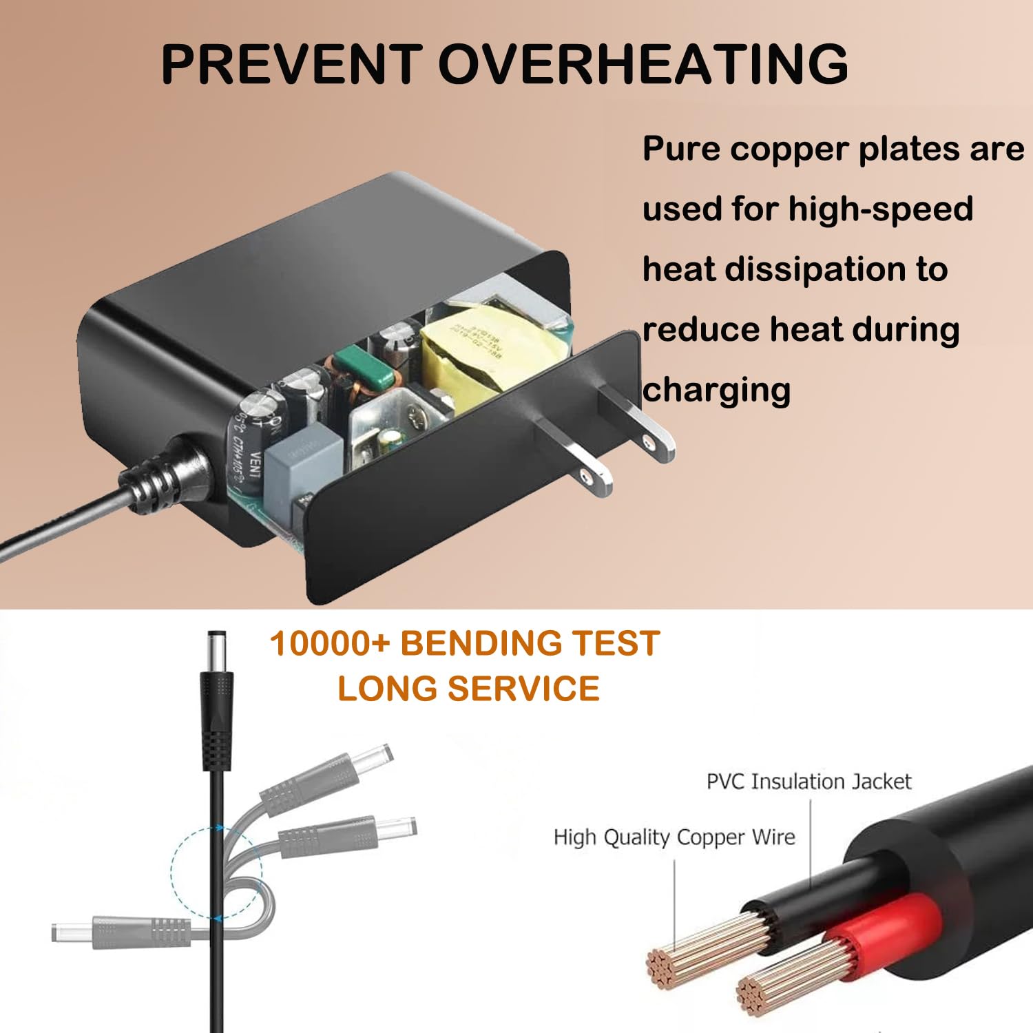 Amazon.com: Metasources 14V 0.5A AC/DC Adapter Compatible with