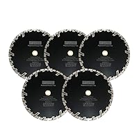 Vista 12 de DT-DIATOOL Hoja de diamante de 4-1/2 pulgadas para piedra de granito, hormigón, mármol, disco de corte prensado en caliente con segmento protector