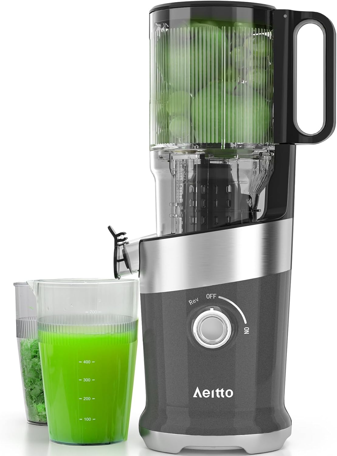 Juicer Machines Fits Whole Fruits, Self Feeding,4.35“