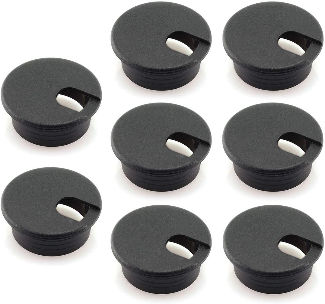 Uxcell 6Pcs Cable Hole Cover, 1.38Inch/35mm ABS Desk Cable Wire Cord - View #10