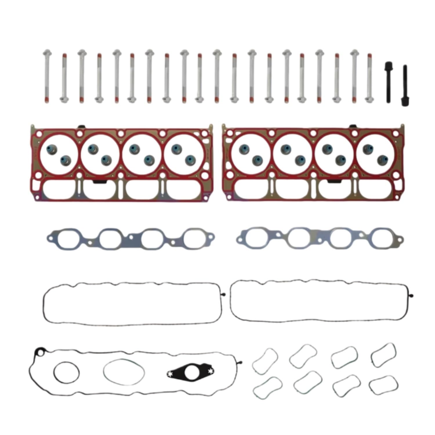 Junta estanqueidad tapa válvulas 12657969 HGS3244 HS26749PT Juego De Juntas Culata Motor Para 6,2 L 14-23 Para Chevy Para Silverado 1500 Para Corvette Para Suburban Para Tahoe .2L