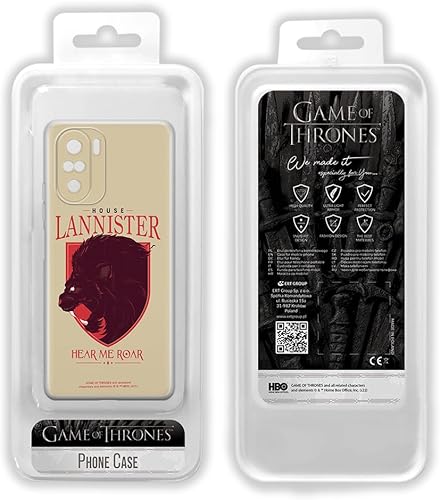 Miniatura 2 de ERT GROUP Funda de teléfono móvil para Xiaomi MI 11i / Redmi K40/K40 PRO/Poco F3 / F3 PRO original y oficial Juego de Tronos Patrón 008