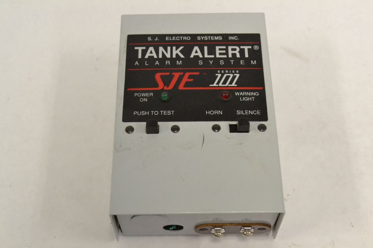 SJ ELECTRO 10101 TANK ALERT ALARM SYSTEM 115VAC B305921