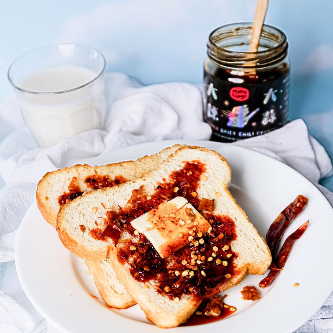 Mama Liang's Extra & Super Spicy Chili Oils (2 pack) (Super Spicy Chili Crunch)