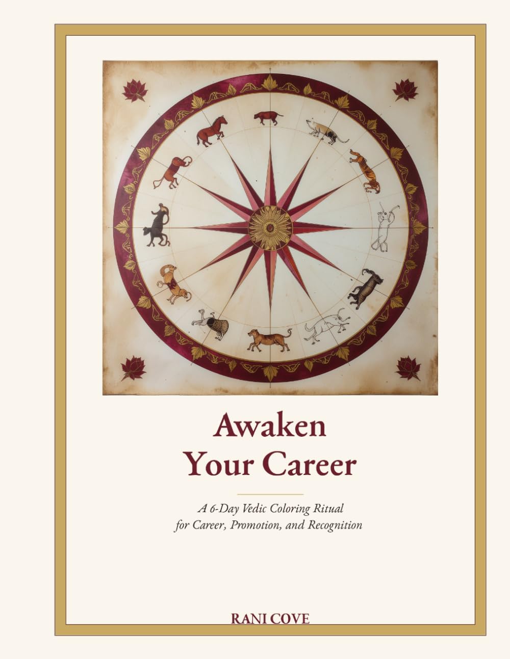 Awaken Your Career: A 6-Day Vedic Coloring Ritual for Career, Promotion, and Recognition