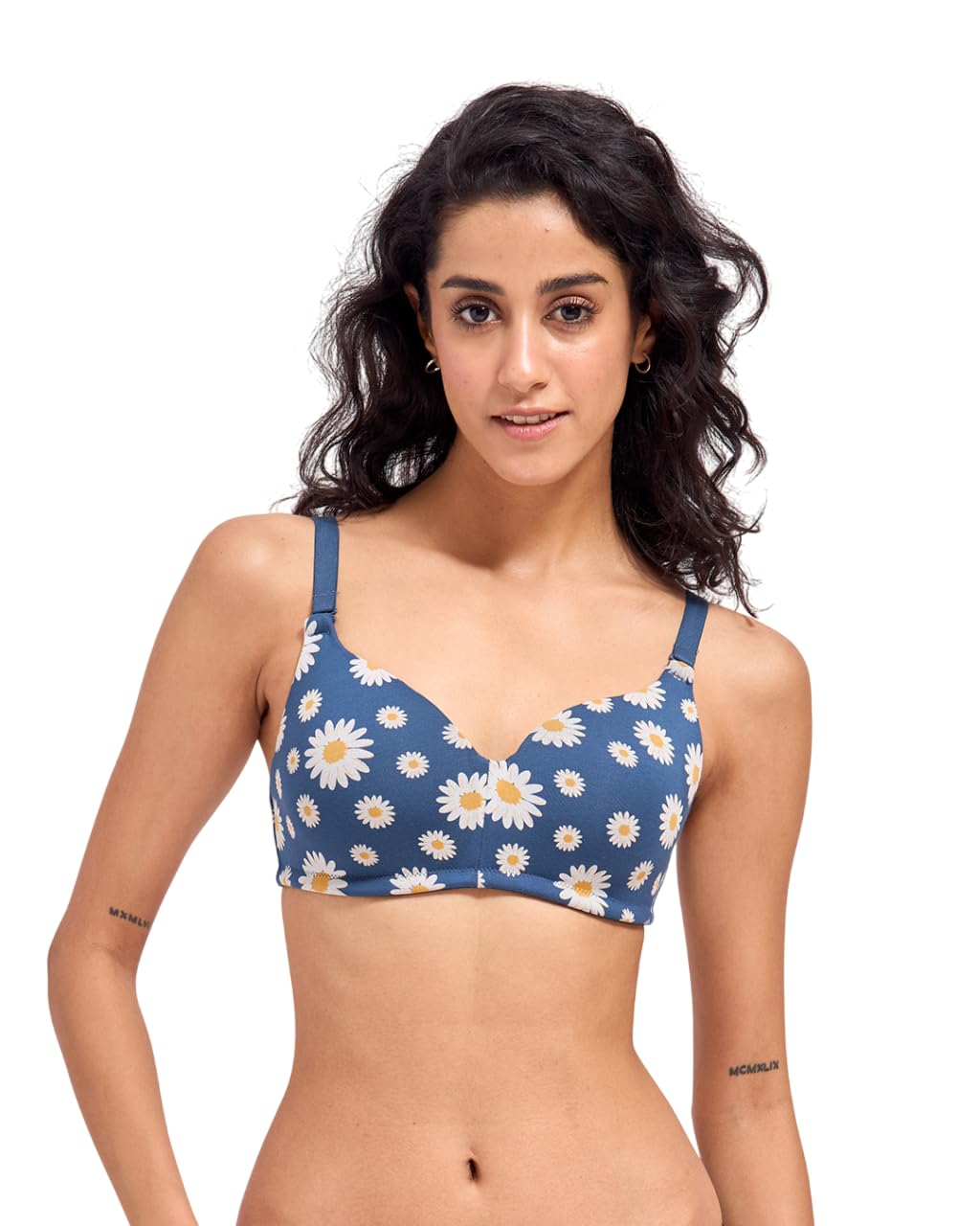 Tshirt Bra for Woman | Full Coverage | Light Padded Bra | Adjustable Smooth Strap | PureSoft Micromodal Fabric-image-6