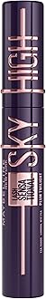 Maybelline New York Lash Sensational Plum Twilight, dark purple mascara for striking eye makeup, extreme length & full volume, intense look, Sky High, 7.2 ml