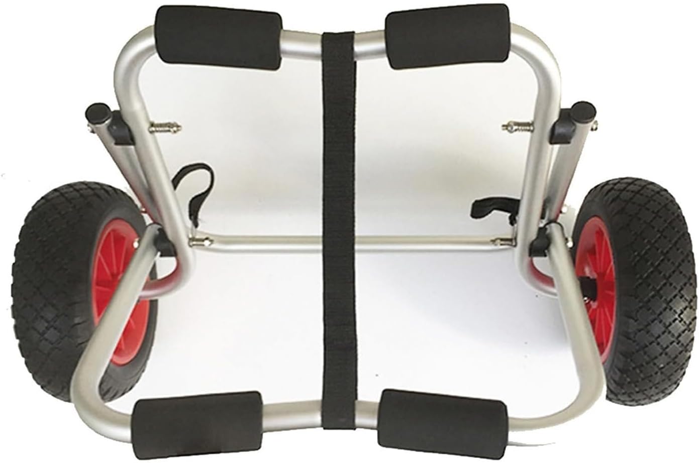 Foldable Boat Canoe Cart Carrier, Kayak Canoe Trolley, Solid PU Wheel, Load Capacity 80KG, for Moving Surfboards Wooden Boards Metal Boards Kayaks