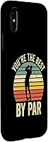 Vista 3 de iPhone XXS You Are The Best By Par Golfing Golf Golfer Golf Player Case