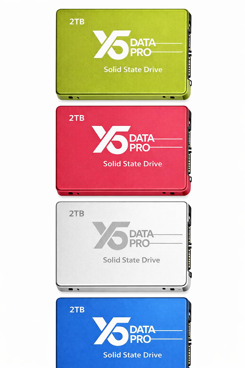 SATA III 2.5" Internal SSD – Solid State Drive for Laptop & Desktop – Fast Boot & Reliable Storage (2TB) Compatible with SATA only Not Compatible with NVMe/M.2 Slots — view 2