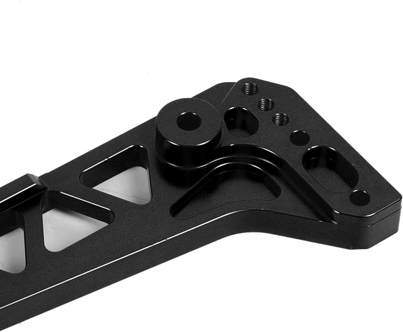 Chrees Aluminum F7 Balance Strut Brace Bar, High Strength 7057 Alloy Chassis Accessory with Enhanced Steering Stability, Fit for EK 96 00 (Black)