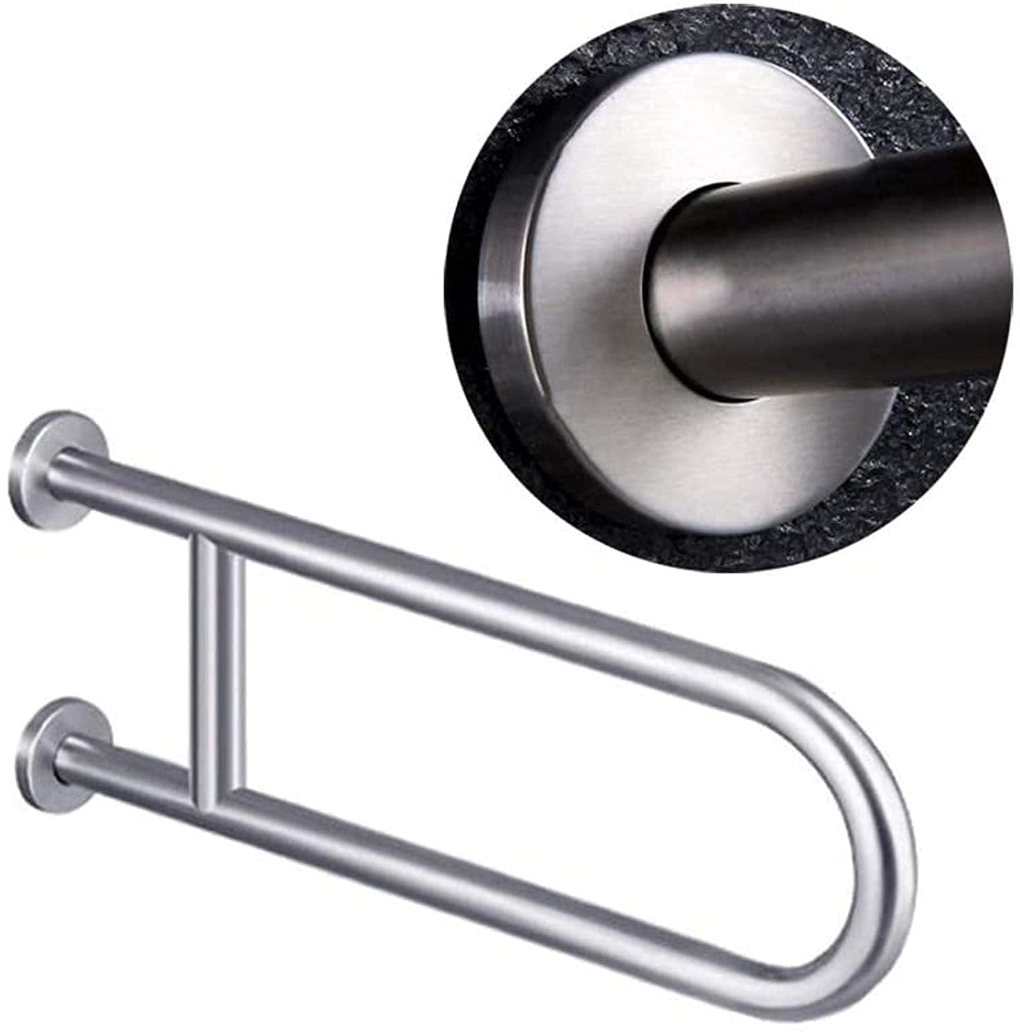 Maniglie per Doccia, ausili per WC, corrimano di Sicurezza Senza Barriere in Bagno, Barre di Supporto di Sicurezza, tiranti di Supporto Antiscivolo per disabili, Adatto per Hotel, corridoi,