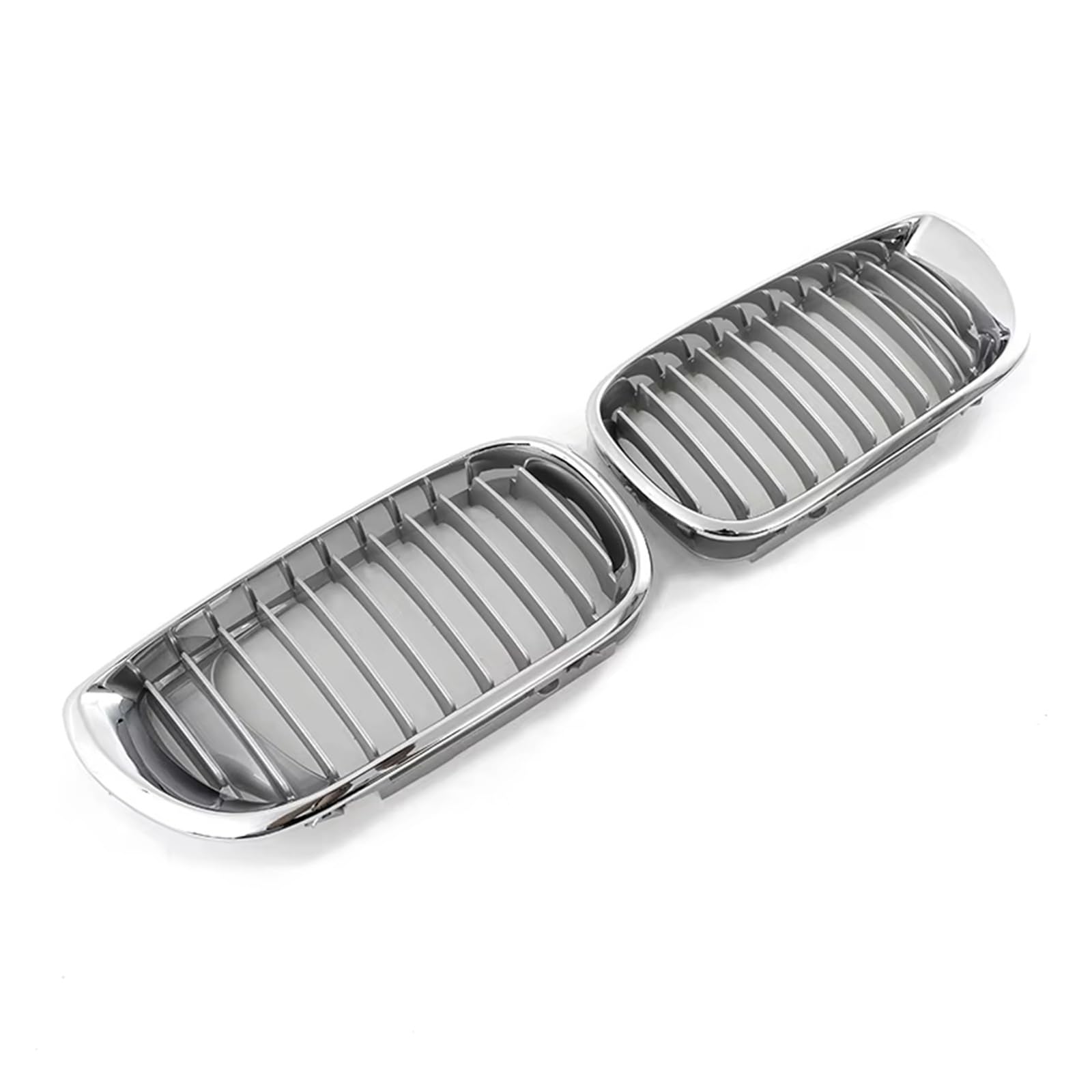 Rejilla frontal para Serie 3 E46 2002-2005 de 4 puertas estilo línea única 7