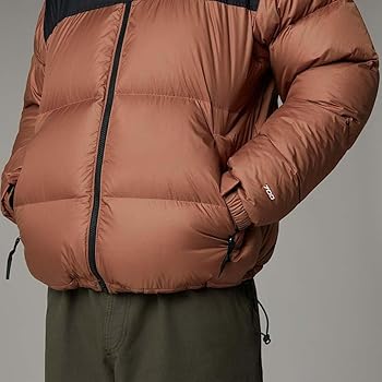 The North Face Mens 1996 Retro Nuptse Jacket Latte/TNF Black X