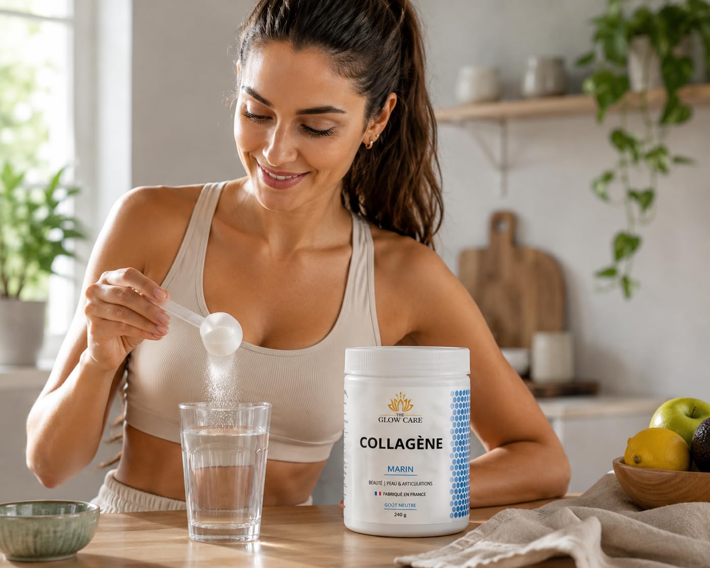 Collagène Marin Peptan® en Poudre, Goût Neutre, 240 g | Peptides de Type I, Soutien Peau, Soutien Cheveux, Soutien Articulations