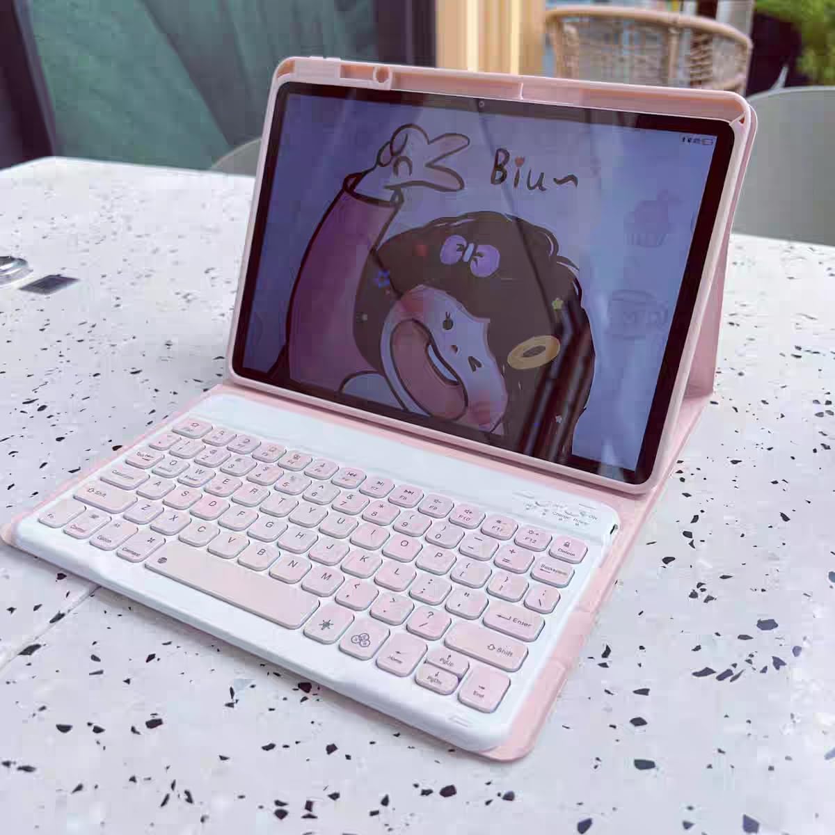 Amazon | キーボード付きケース 用の iPad 第11/10世代 iPad A16, 縦