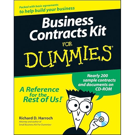 Business Contracts Kit For Dummies