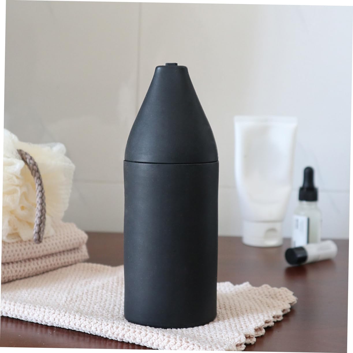 Ipetboom Silikon Handspender mit Quetschdesign zum Befüllen von Flüssigwaschmittel und Seife Nachfüllbare Küchenlotionflasche Geeignet für Küche und Badezimmer