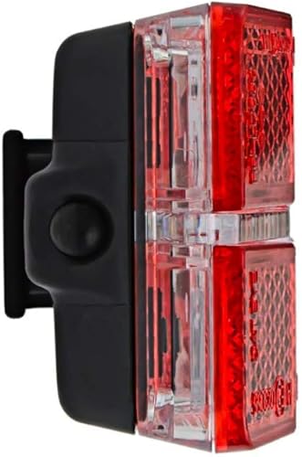 Miniatura 3 de CATEYE Luz de seguridad automática Reflex  Luz trasera de 5 LED activada por movimiento, visibilidad de 180 grados, reflector integrado, IPX4