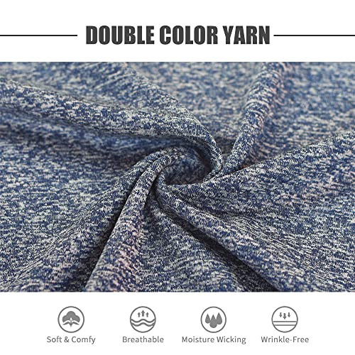 Image of Dry Fit Athletic Shirts for Men Short /Long Sleeve Workout Shirt