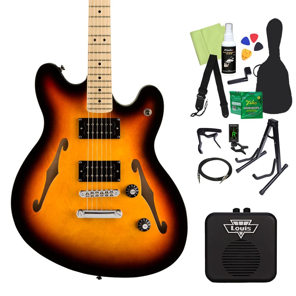 Amazon | Squier by Fender Affinity Series Starcaster エレキギター 