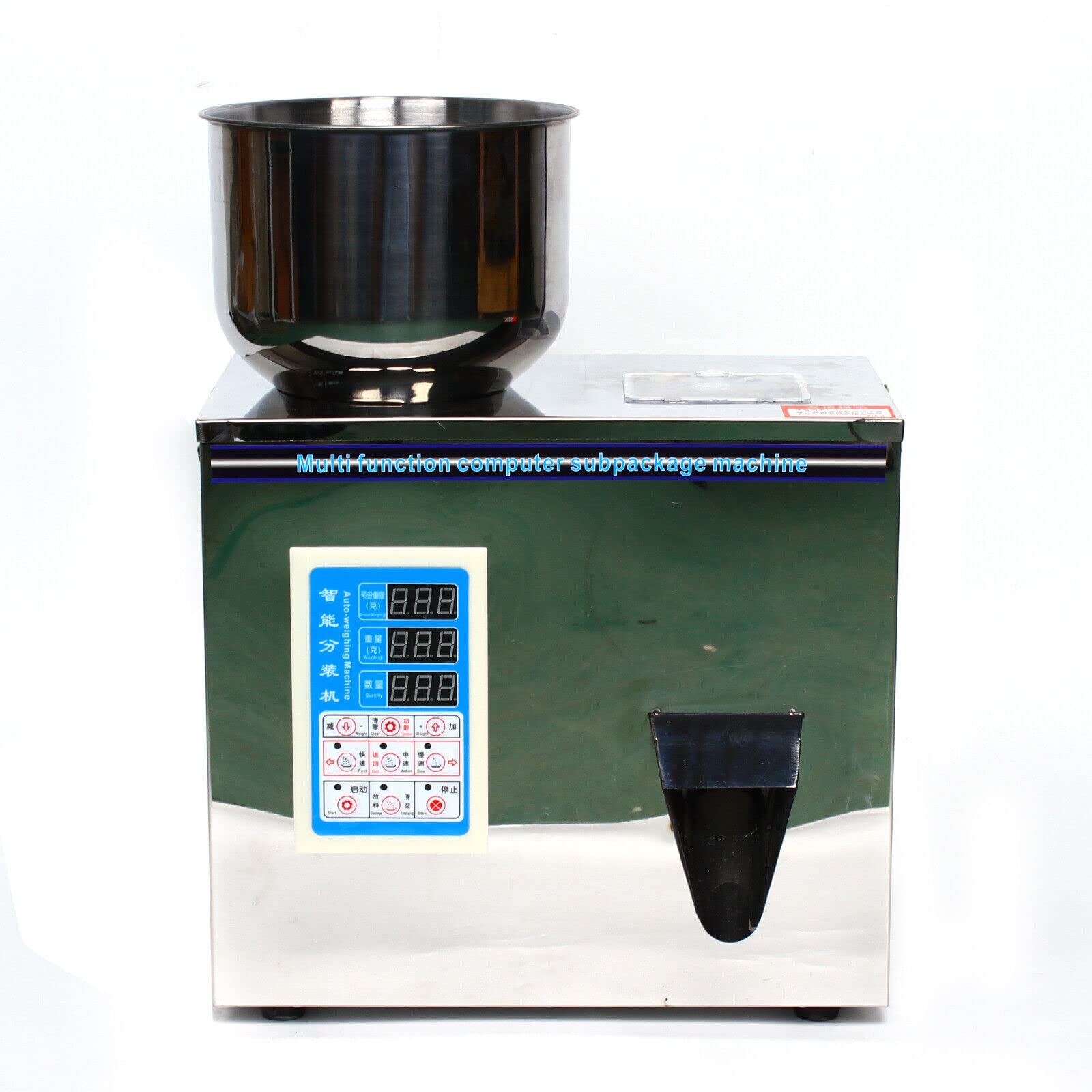Riempitrice a polveri, 1-50 g, 180 W, automatica intelligente Powder Filling Machine, quantitativo con alta precisione