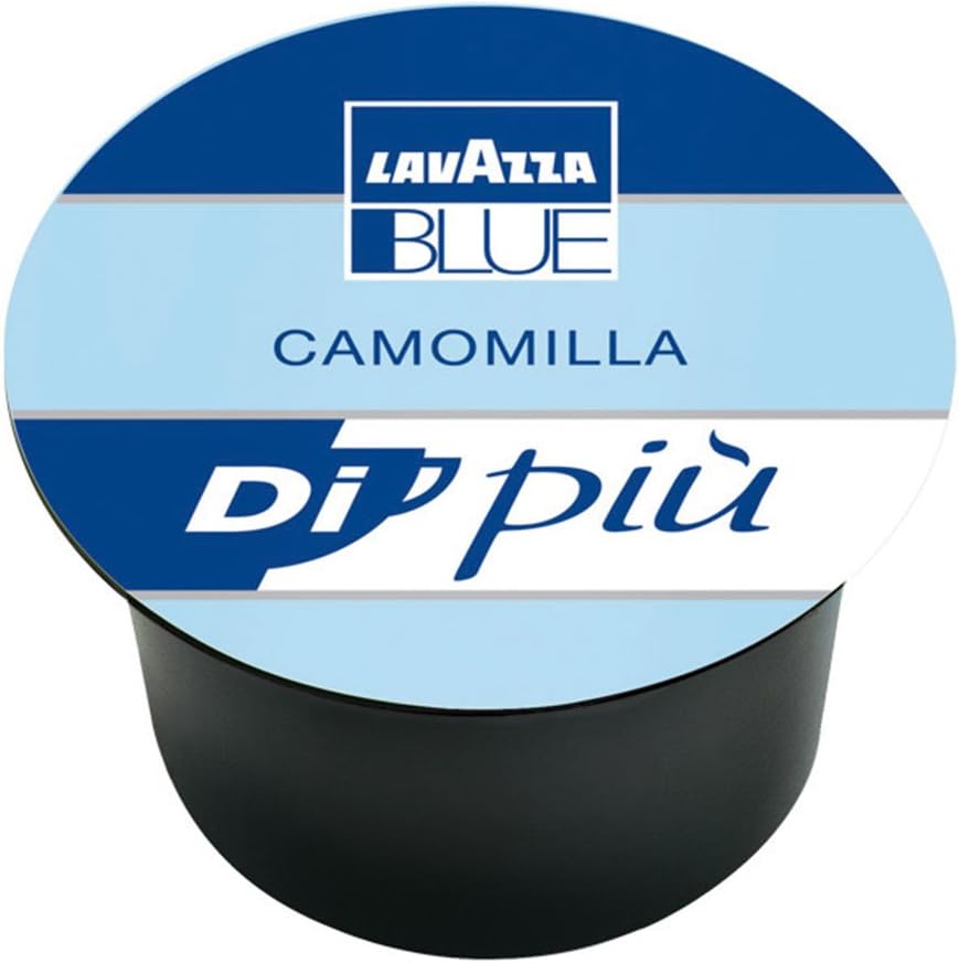Lavazza BLUE Capsules, Di Piu Camomilla, Chamomile Tea, 10.6-Ounce Boxes (Pack of 50)