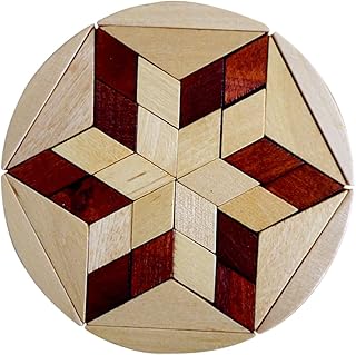 TOYANDONA Quebra-Cabeça Blocos De Classificação De Cores Aprendizagem Educacional Haste Brinquedos Brinquedo De Equilíbrio Educacional Brinquedo Tangram De Madeira Montessori Tangram