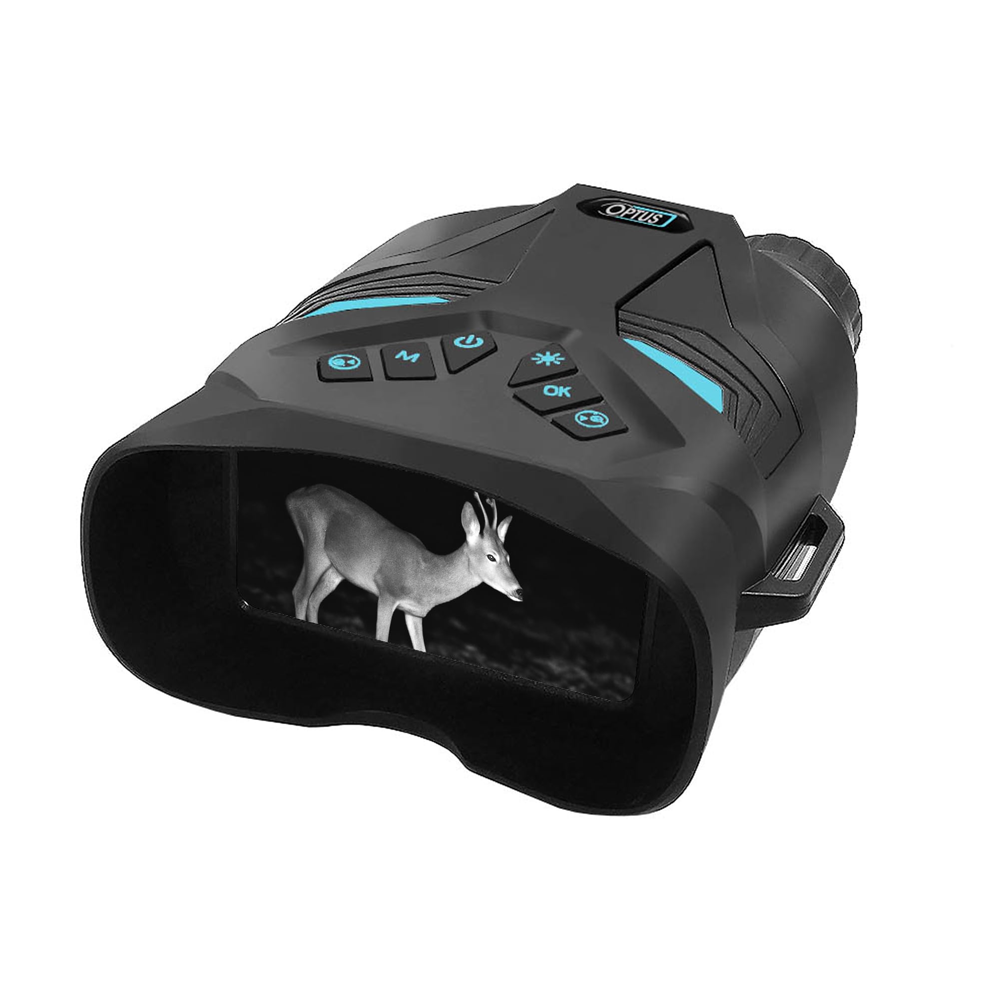 Optus Visione notturna digitale a infrarossi, 4x, ottica, 8X, digitale, 850 nm, LED IR 300 m, visione FHD Video
