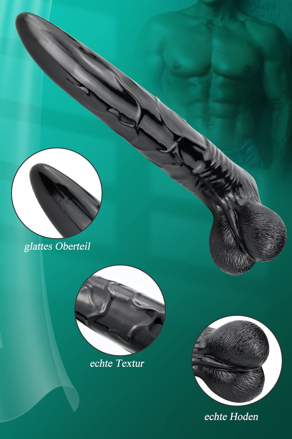 Roluck 25.5 cm Long Anal Deer Dildo, Animal Penis, For Masturbation, G-Spot  Orgasm Anal Plug Toy for Women Black : Amazon.de: Health & Personal Care