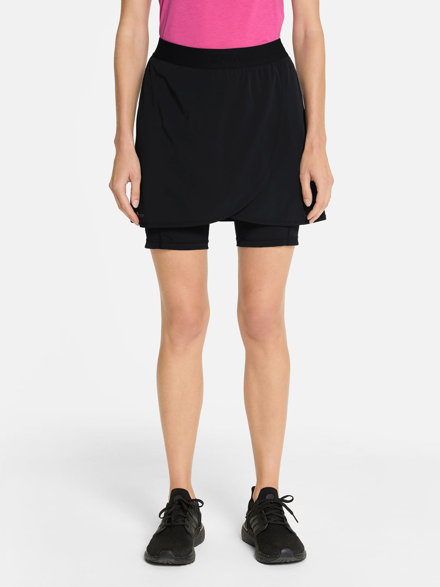 Ziener Nelise X-Function Jupe de Cyclisme avec Short intérieur – VTT – Respirant, séchage Rapide, rembourré Femme