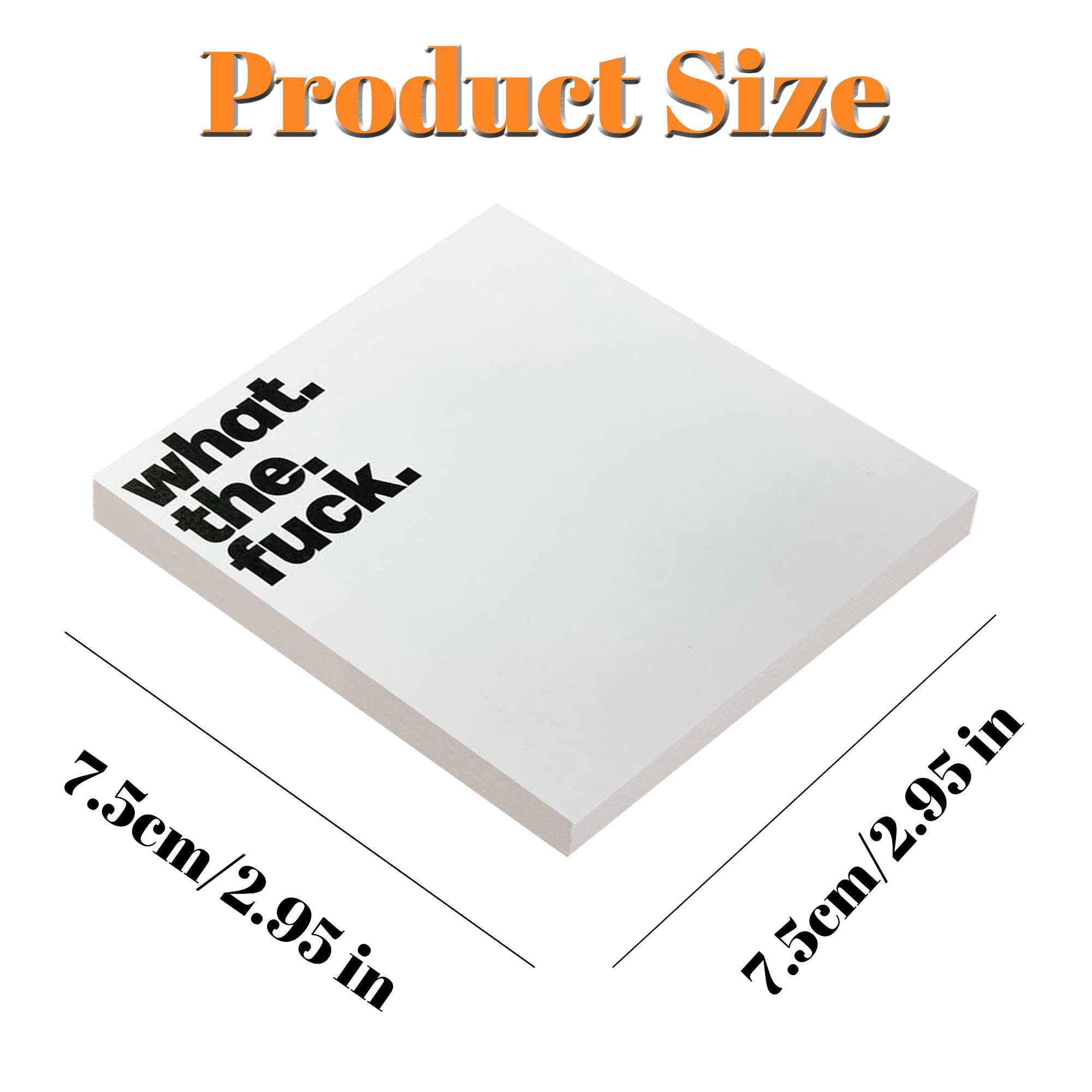 Small Sticky Notes, 4PCS Sticky Notes Set, Sticky Notes Novelty Office Supplies - Image 2