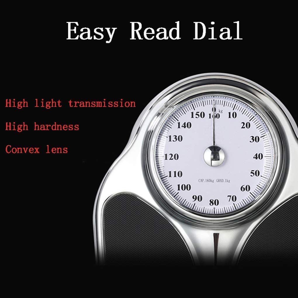 FENOKD Professional Analog Precision Pointer Scales,Mechanical Dial Bathroom Scales, Human Health Weight Loss Scales, 352 lbs