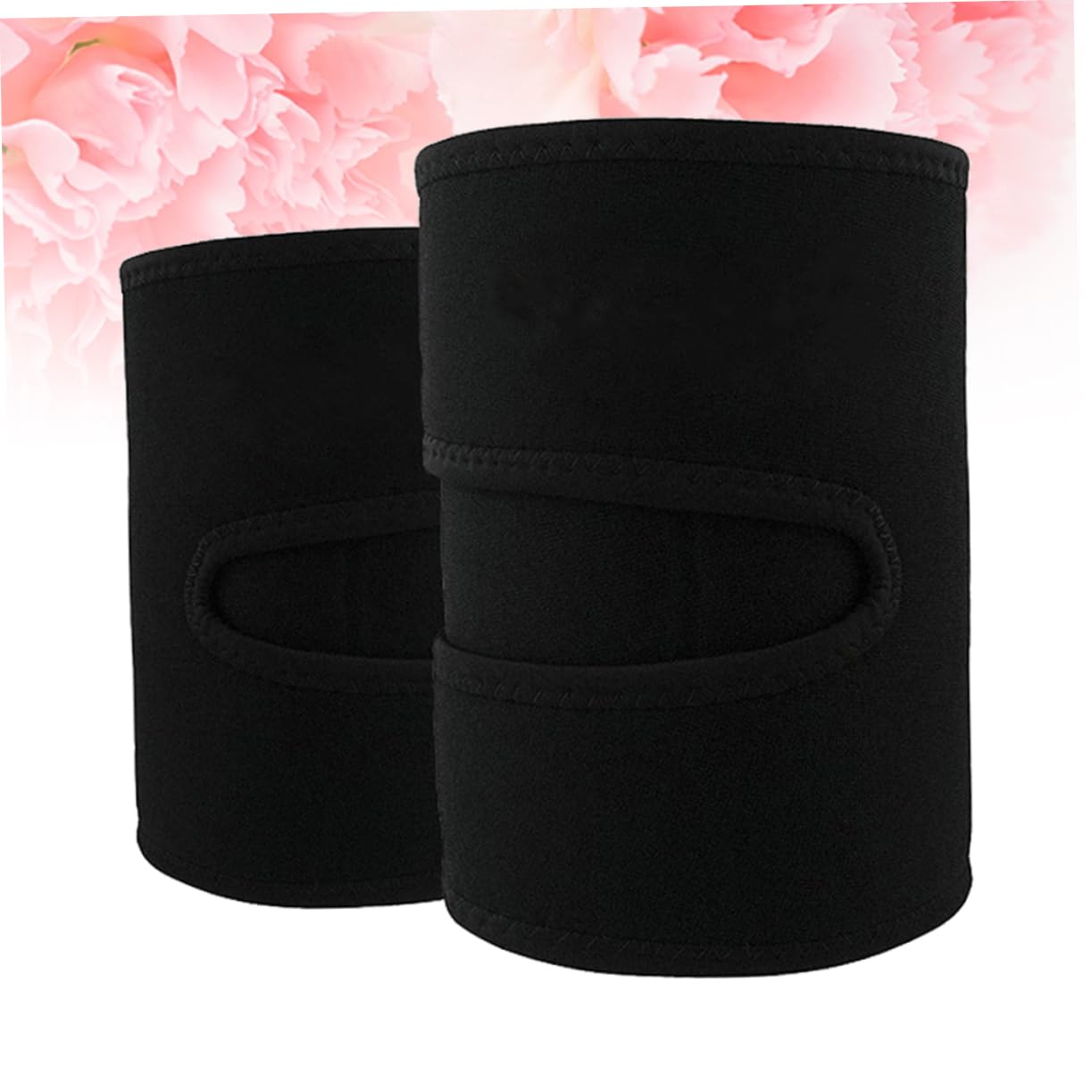 2PCS Thigh Brace Adjustable Sweat Band Arm Protection Wrap for Fitness Outdoor Activities and Sports Compression Sleeve for Thigh Support Non-Slip Design