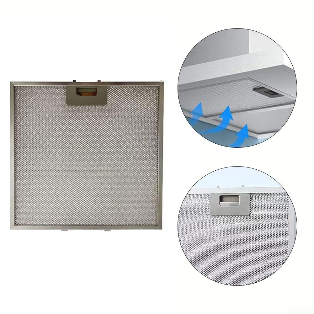 Metall-Fettfilter 320x320 Mm Für Dunstabzugshauben – 5-lagig, Edelstahl, Einfach Zu Wechseln